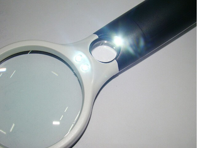 Reading Hand-held Loupe Double Optical Lenses TT6902